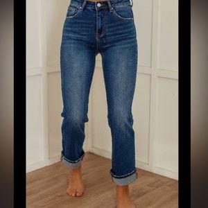 Risen Los Angeles Niall High Rise Straight Jeans